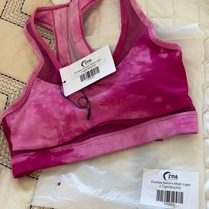 Fuchsia Hendrix mesh light n tight bra